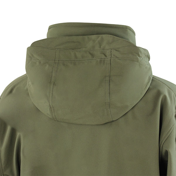 SUMMIT SOFTSHELL - מעיל ירוק/שחור/אפור – תמונה 2