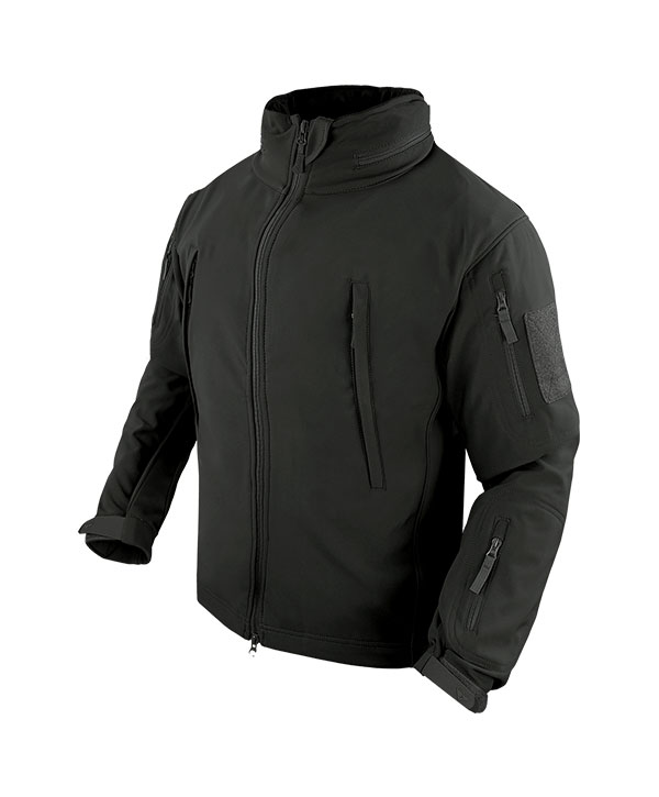 SUMMIT SOFTSHELL - מעיל ירוק/שחור/אפור – תמונה 5